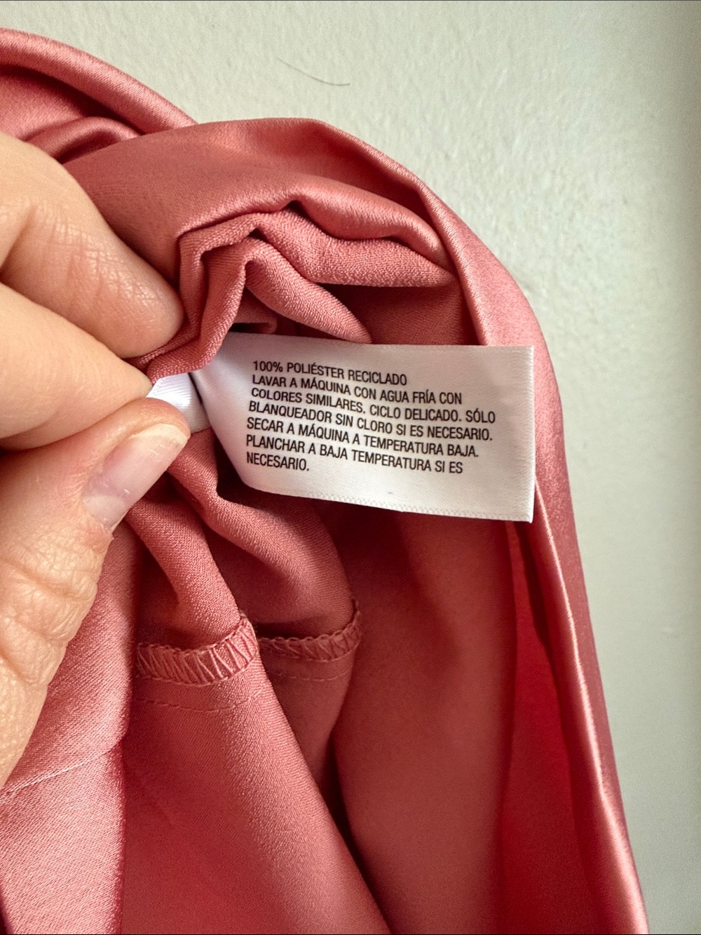 a new day Pink Satin Elastic-Waist Wide-Leg Pants - Picture 4 of 5